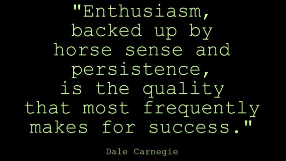 success, enthusiasm, quote