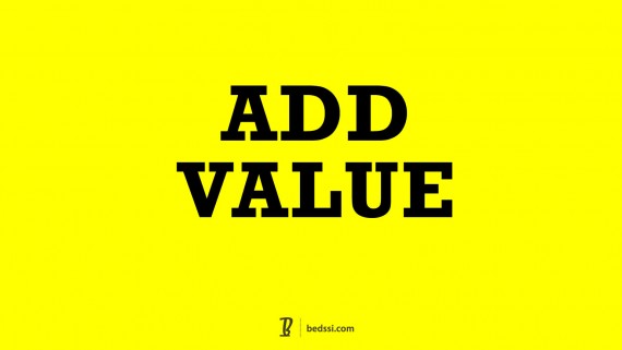 Add Value.