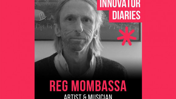 Innovator Diaries, podcast, Reg Mombassa, Artist, Musician, Australia podcast, iTunes, Spotify