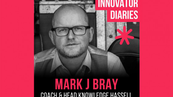 Mark J Bray, Innovator Diaries, podcast, podcast episode, Hassell, knowledge, strategy, interview, Australia podcast