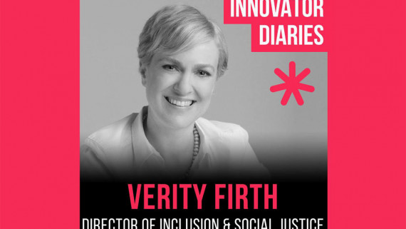 Verity Firth, Innovator Diaries, podcast episode, australia podcast, education, social justice, public service