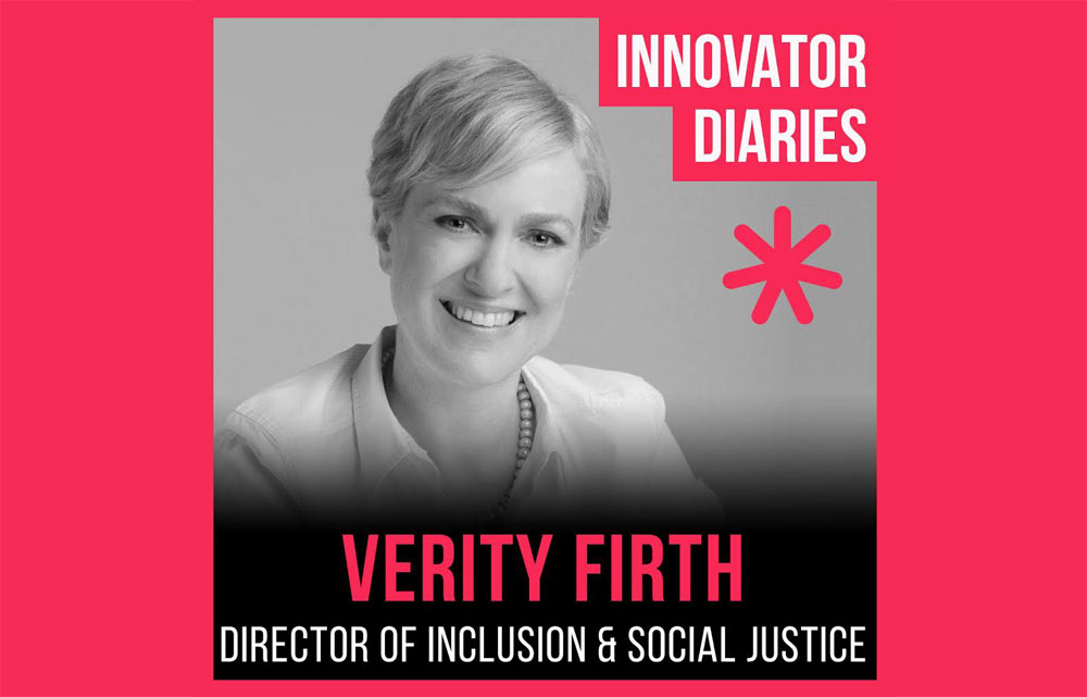 Verity Firth, Innovator Diaries, podcast episode, australia podcast, education, social justice, public service