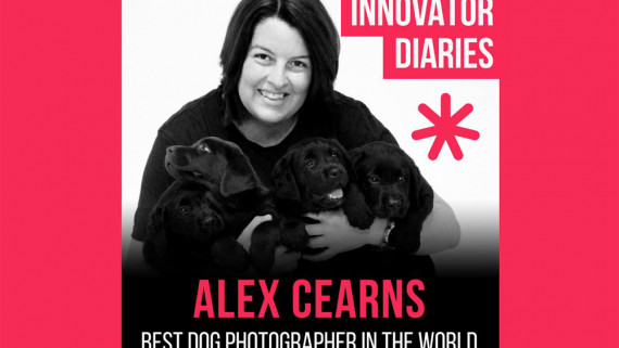 Alex Cearns, Dog photography, Pet photography, Innovator Diaries, Podcast episode, Australia podcast, best dog photographer
