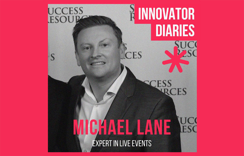 Michael Lane, Live events, Australia live events, Innovator Diaries, Australia podcast, podcast episode, innovator