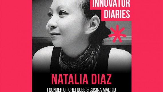 Natalia Diaz, Kusina Madrid, Chefugee, Innovator Diaries, Australia podcast, podcast episode