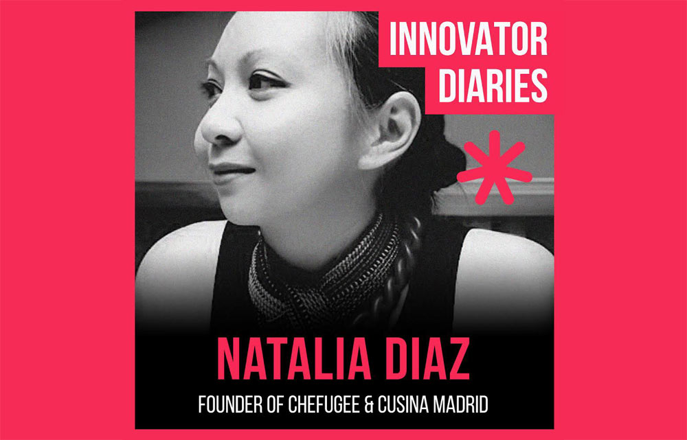 Natalia Diaz, Kusina Madrid, Chefugee, Innovator Diaries, Australia podcast, podcast episode
