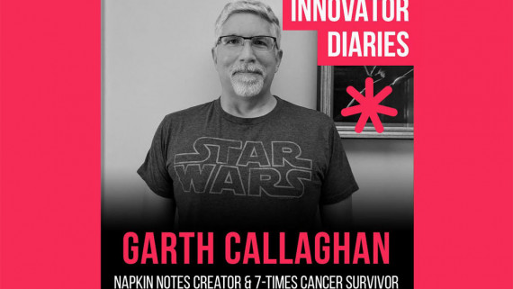 Garth Callaghan, Napkin Notes, Innovator Diaries, Australian podcast, podcast episode, innovators
