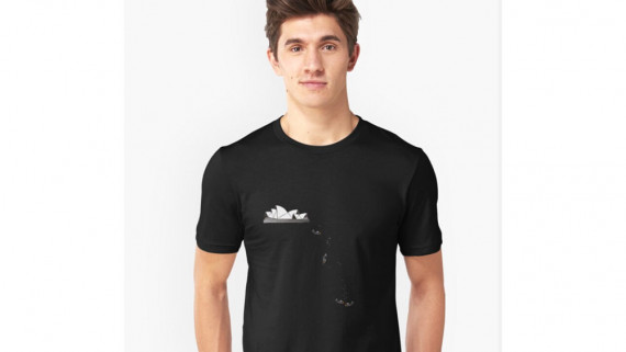 Sydney, Sydney Opera House, Scuba Diving, Scuba Diving Sydney, Australia, Slim Fit, Slim Fit T-shirt