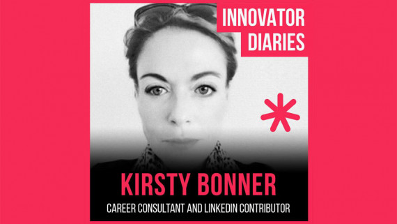 Kirsty Bonner, Innovator Diaries, Australian podcast, podcast episode, Aussie podcast, LinkedIn contributor, career consultant, LinkedIn expert