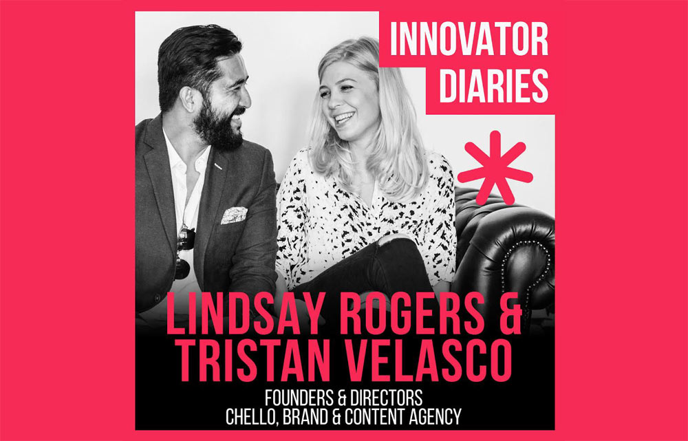 Lindsay Rogers, Tristan Velasco, Chello, Content Agency, Brand and Content Experts, Innovator Diaires, podcast episode, Australia podcast, innovators