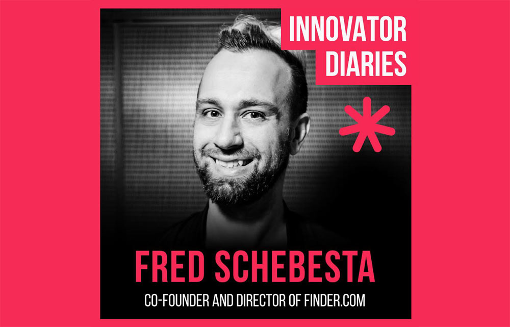 Fred Schebesta, Finder.com, Innovator Diaries, Australian podcast, podcast episode, entrepreneur, innovator