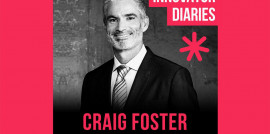Craig Foster, professional football, sports commentator, human rights advocate, Innovator Diaries, Australian podcast, podcast episode, innovator