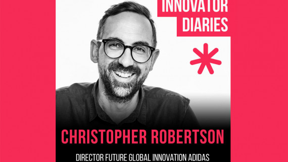 Christopher Robertson, Future Global Innovation, Adidas, Innovator Diaries, podcast episode, Australian podcast, innovators