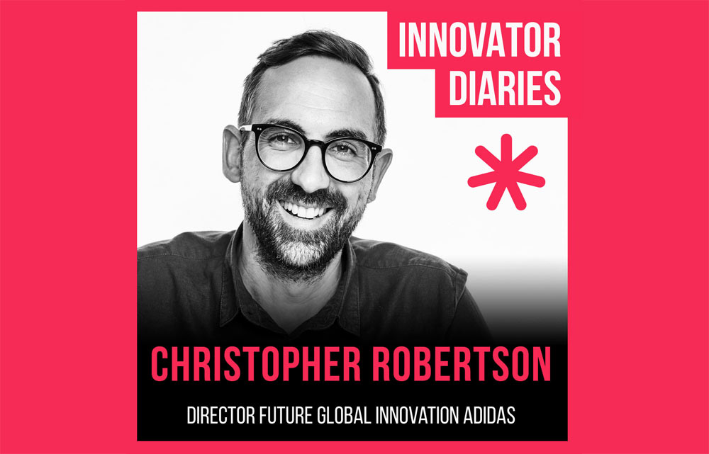 Christopher Robertson, Future Global Innovation, Adidas, Innovator Diaries, podcast episode, Australian podcast, innovators