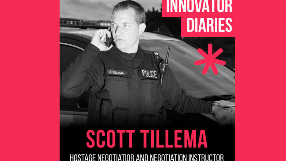 Scott Tillema, Crisis Negotiator, Hostage Negotiator, Negotiation Instructor, Innovator Diaries, Australian podcast, podcast episode, innovator, speaker