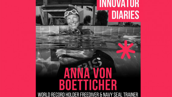 Anna von Boetticher, Navy SEAL, Freediving, Innovator Diaires, podcaste episode, Australian podcast, world record