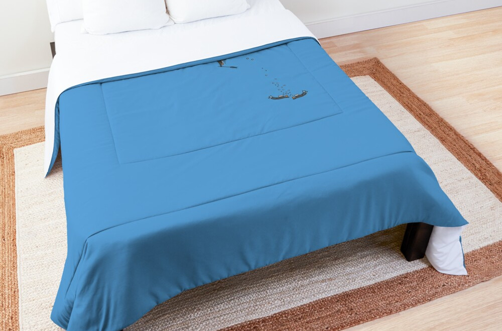 Sydney Opera House, scuba diving, diving, Revolution Australia, comforter, king size, twin size, Australia design, design, comforter, Netflix, pandemic, work from home